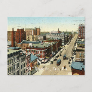 1917 State St., Erie, PA Vykort