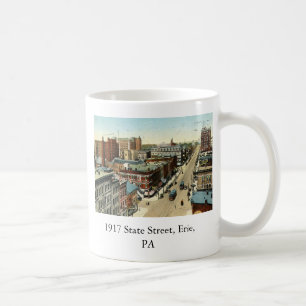 1917 statlig gata, Erie, PA Kaffemugg