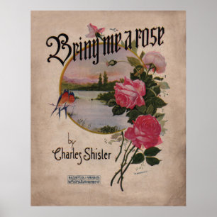 1918 Ge mig en Ro Poster