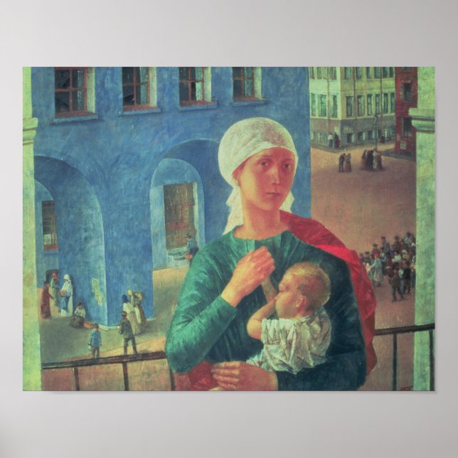 1918 in Petrograd, 1920 Poster (Framsidan)