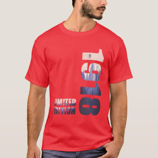 1918 Limited Edition 90-årig vintagepresent för fa T Shirt