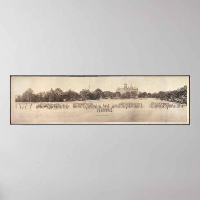 1918 Polytechnic Inst., Auburn, AL Yard Long Photo Poster (Framsidan)