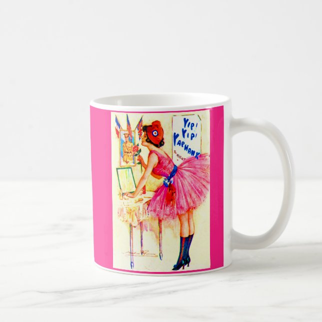 1918 Yip Yaphank-spellettomslag för Yip Yaphank Kaffemugg (Höger)