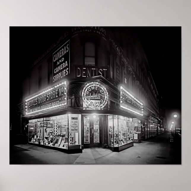 1919 KORNERLÄKEMEDELSFÖRVARING POSTER (Framsidan)