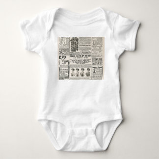 1919 Paris Mode: Antique Newspaper Page T Shirt