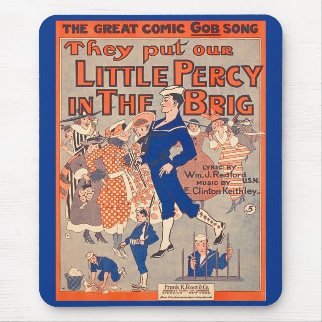 1919 satte de vår lilla Percy i briggen Musmatta (Framsidan)