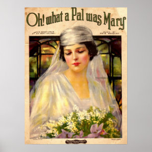1919 Vad var Mary sång lakan? Poster