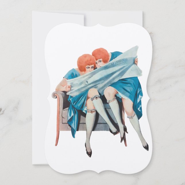 1920-års Fransk Art-kort (Framsida)