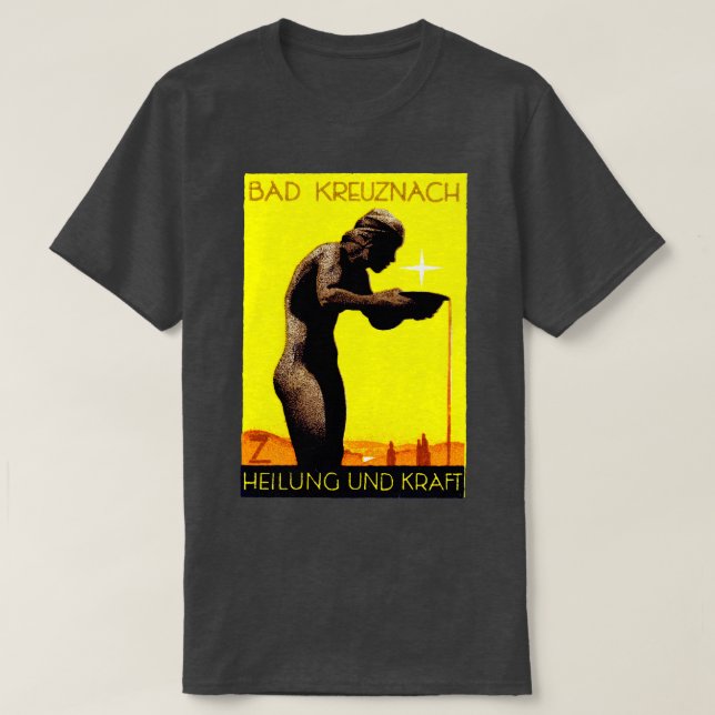 1920 Bad Kreuznach Tyskland T Shirt (Design framsida)