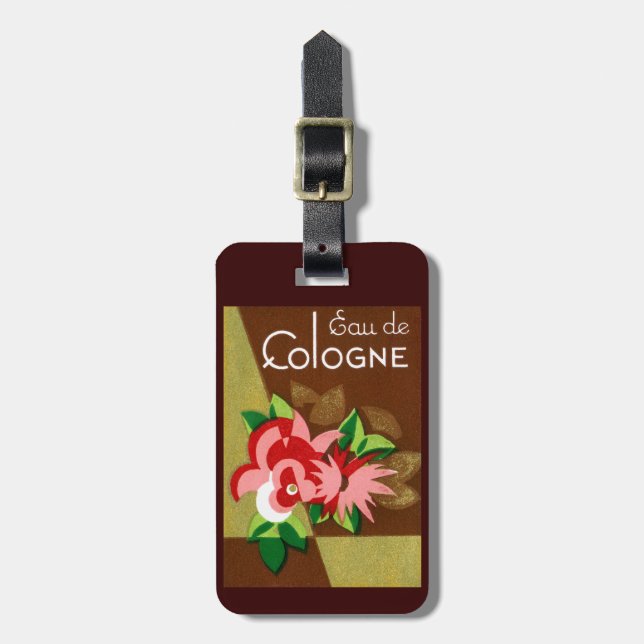 1920 Eau de Köln parfym Bagagebricka (Vertikal Framsida)