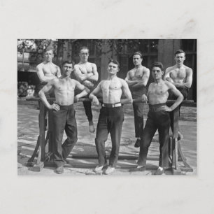 1920 Gymnast Vykort