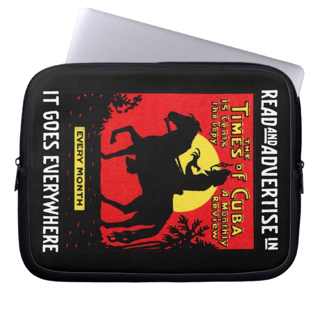 1920 Kubas tid Laptop Fodral (Framsidan)