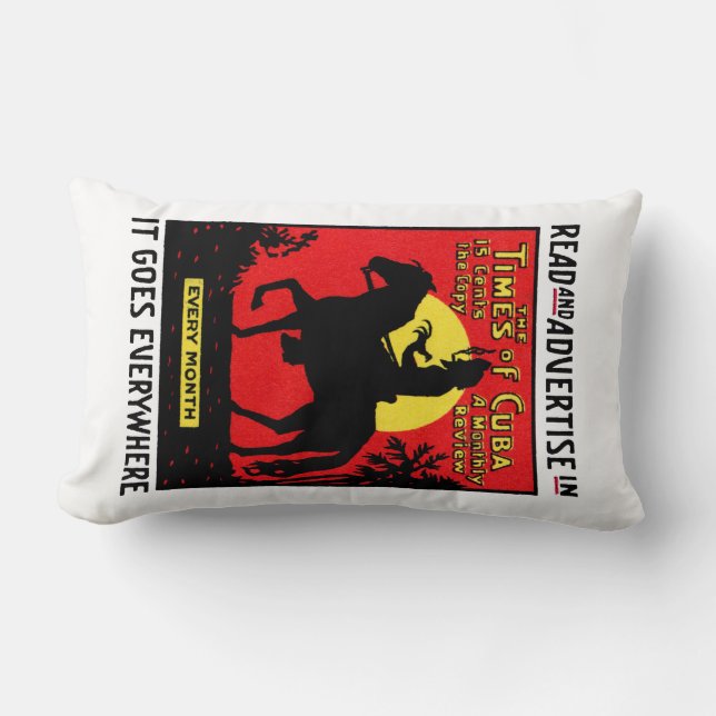 1920 Kubas tid Lumbarkudde (Framsida)