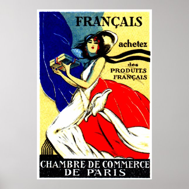 1920 Poster Fransk (Framsidan)