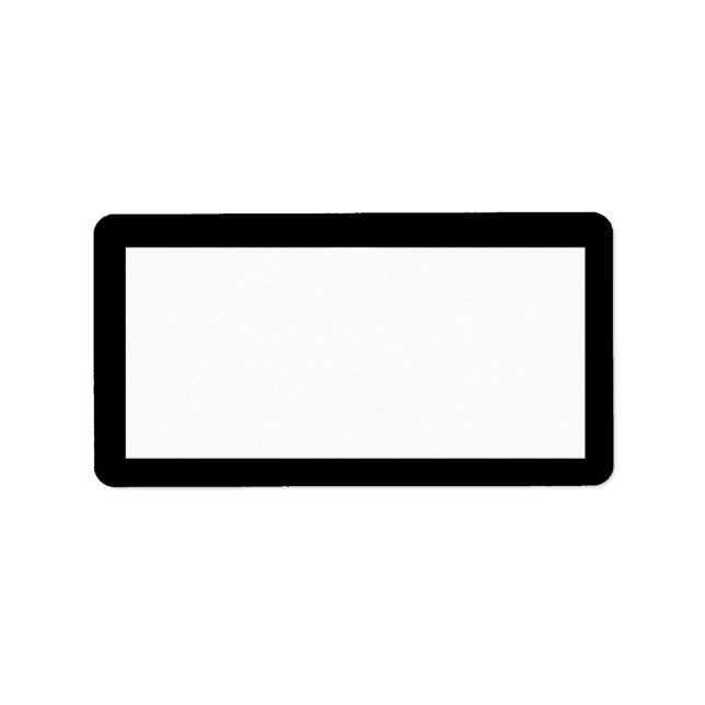 1920:s svartvitt-adressetikett adressetikett (Framsidan)