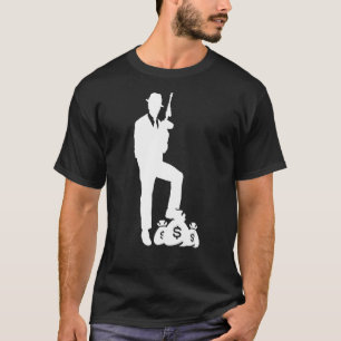 1920:s Underbara Gatsby Vintage 20's Gangster T Shirt