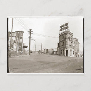 1920:s vintage Street Photo Vykort