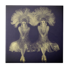 1920-talet, Dolly Sisters Twillingars Flappers Kakelplatta