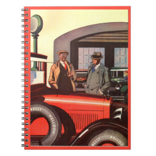 1920-talet Kelly Springfields däck ad - en annan Anteckningsbok Med Spiral