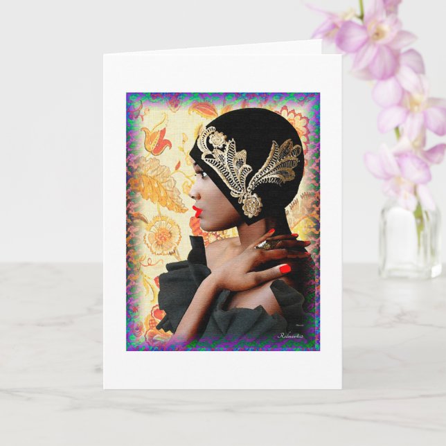 1920-talet kort (Orkide)