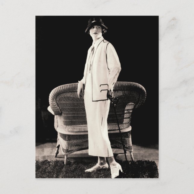 1920-talet Mode Vykort (Framsida)