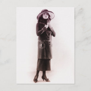 1920-talet Mode Vykort