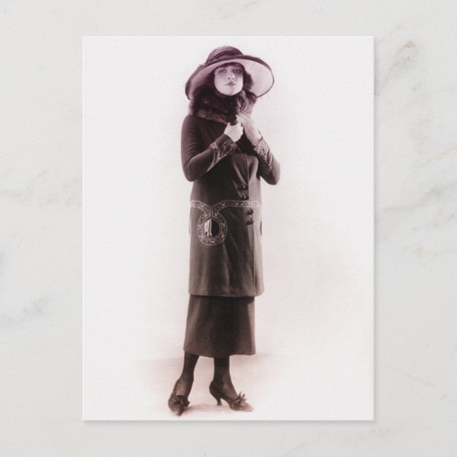 1920-talet Mode Vykort (Framsida)