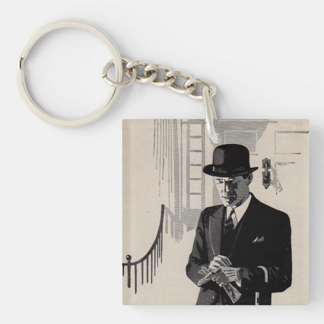 1920-talet Natty, vass klädd man (Framsidan)