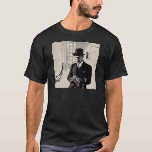 1920-talet Natty, vass klädd man Tee