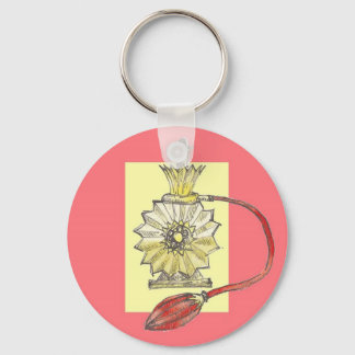 1920-talet Parfym Flaska Nyckelring