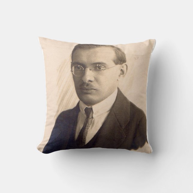 1920-talets forskare kudde (Framsida)