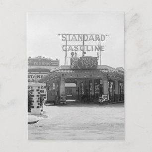 1920-talets fyllning av Station Vykort