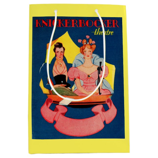 1920-talets Knickerbocker-teaterns teaterpr-utskri (Framsidan)