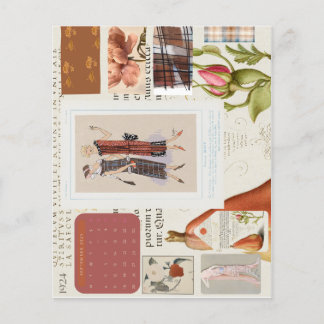 1920-talets Mode-kalender för Fransk Flygblad