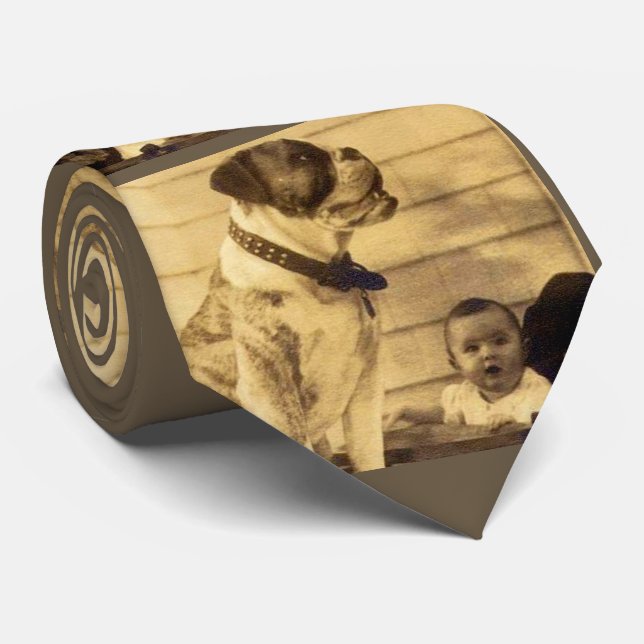 1920-talets pitbull vaktar babys slips (Rullad)