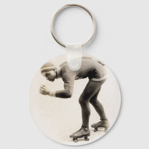 1920-talets Skater nr 2 Nyckelring