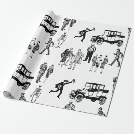 1920-talets stam för stelroppsliknande stomme presentpapper