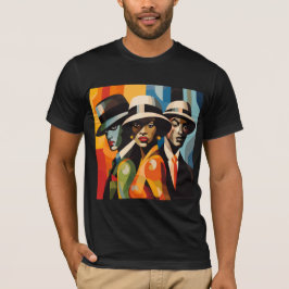 1920-talets svarta kultur - nytt: poppkonst t shirt