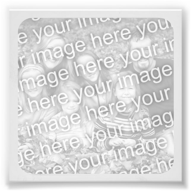 1920-talets svartvitt, Ram Fototryck (Framsidan)