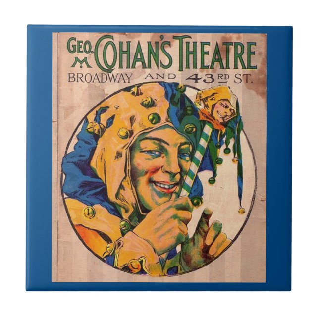 1920-talets teaterleksaksförsäkring för Cohan Kakelplatta (Framsidan)