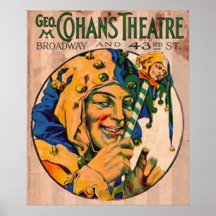 1920-talets teaterleksaksförsäkring för Cohan Poster