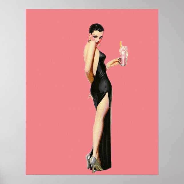 1920-talets Vampig Poster (Framsidan)