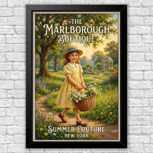 1920-tals Vintage Barnmode Reklam  Poster