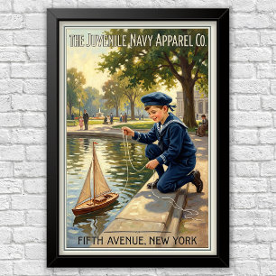 1920-tals Vintage Barnmode Reklam  Poster