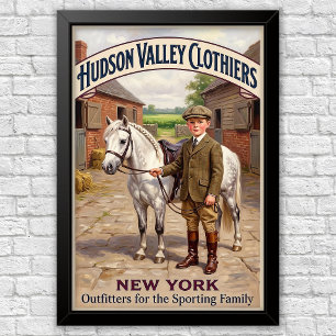 1920-tals Vintage Barnmode Reklam Poster
