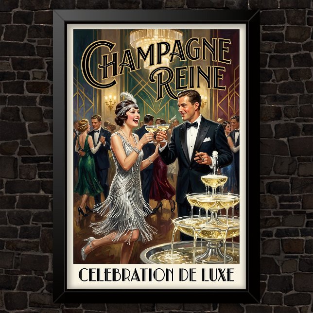 1920-tals Vintage Mode Reklam Poster (Skapare uppladdad)