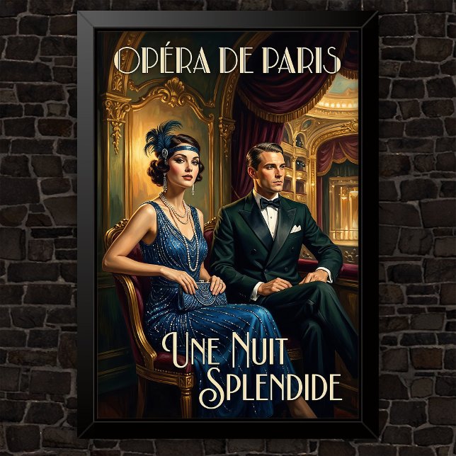 1920-tals Vintage Mode Reklam Poster (Skapare uppladdad)