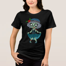 1920-tals Zombie Flapper Flicka T Shirt