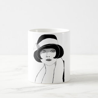 1920-talshatt kaffemugg