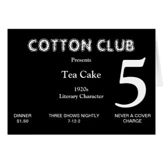 1920-talskort för Bordsnummer Hälsningskort